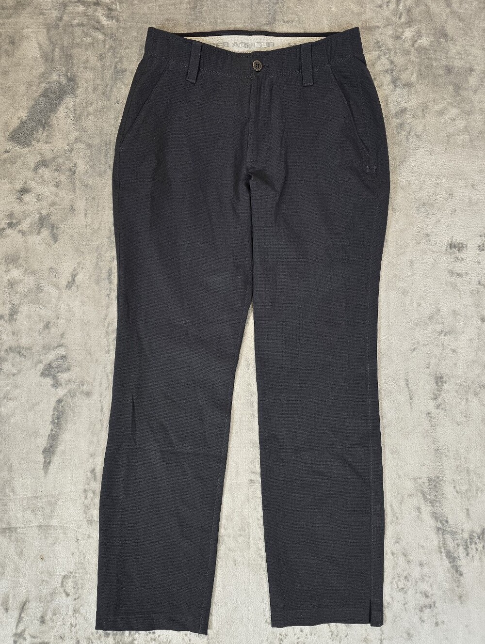 Y2K Under Armour Golf Performance Pants Size 30x30 Black